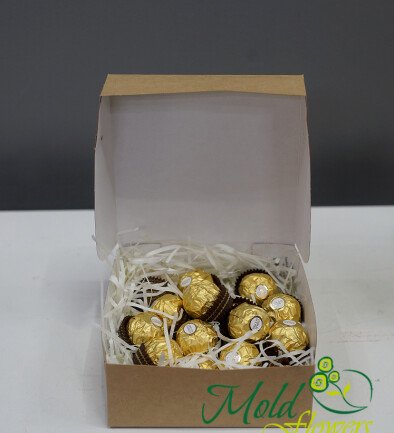 Love Is box with Ferrero Rocher chocolates photo 394x433