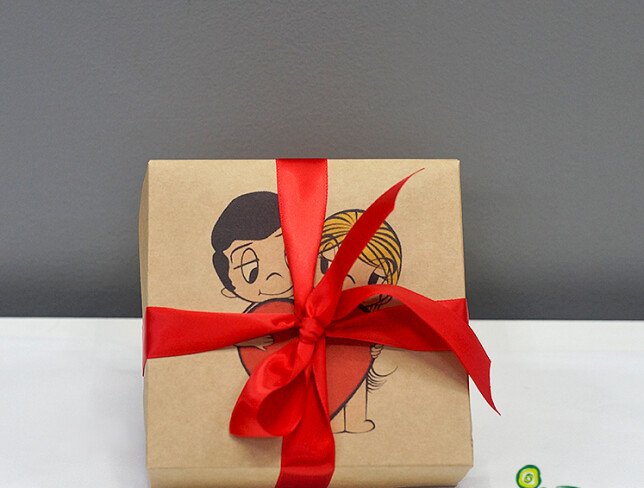 Love Is box with Ferrero Rocher chocolates photo