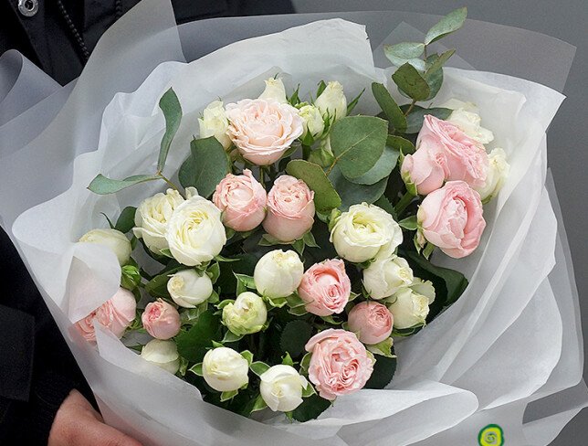 Bouquet “White-Pink Marshmallow” photo