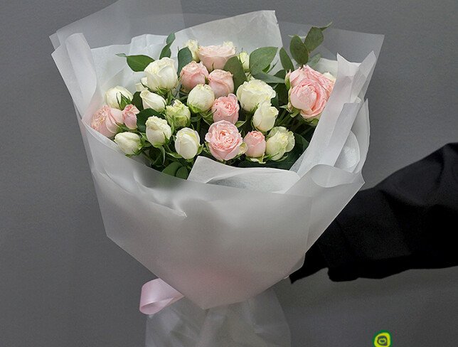 Bouquet “White-Pink Marshmallow” photo