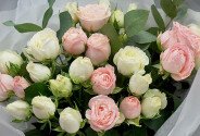 Bouquet “White-Pink Marshmallow” — photo 4