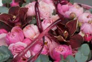 Compozitie in forma de inima „Farmec Roz” — foto 4