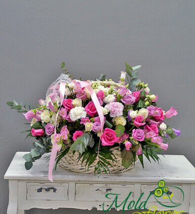 Flower Basket "Garden of Dreams" photo 394x433