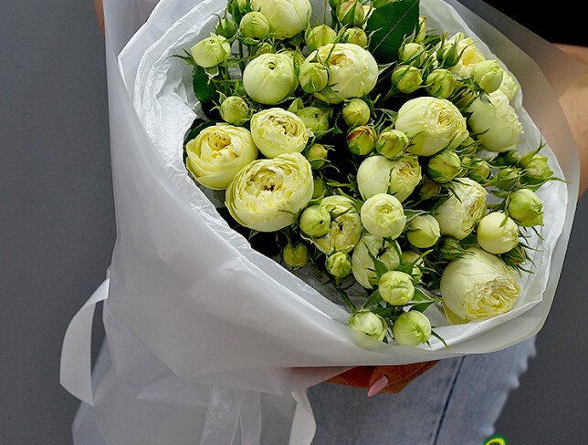 Bouquet of Peony Roses "Summer Mood" photo