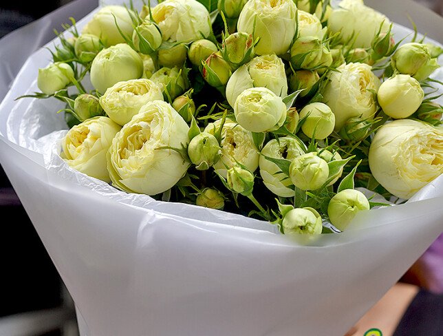 Bouquet of Peony Roses "Summer Mood" photo