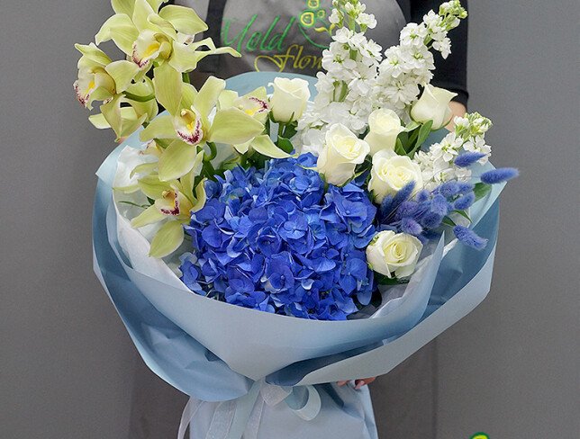 Bouquet "Blue Lagoon" photo