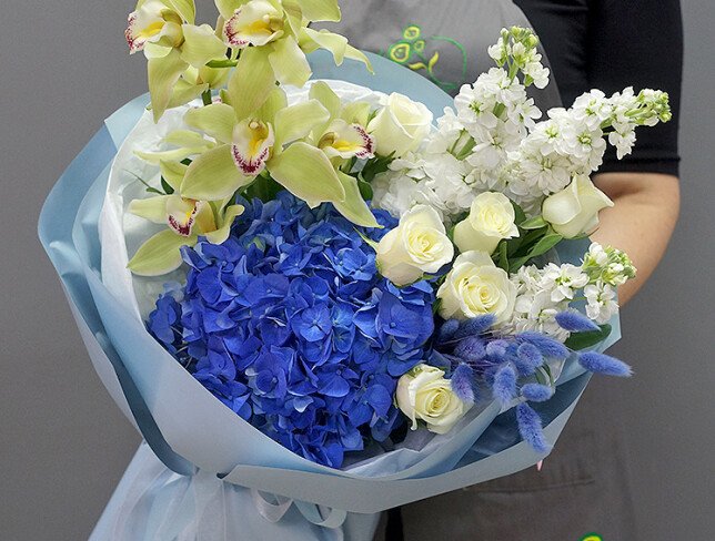 Bouquet "Blue Lagoon" photo