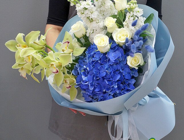 Bouquet "Blue Lagoon" photo