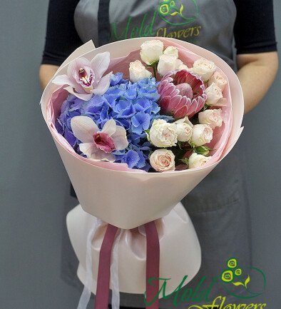 Bouquet "Exotic Charm" photo 394x433