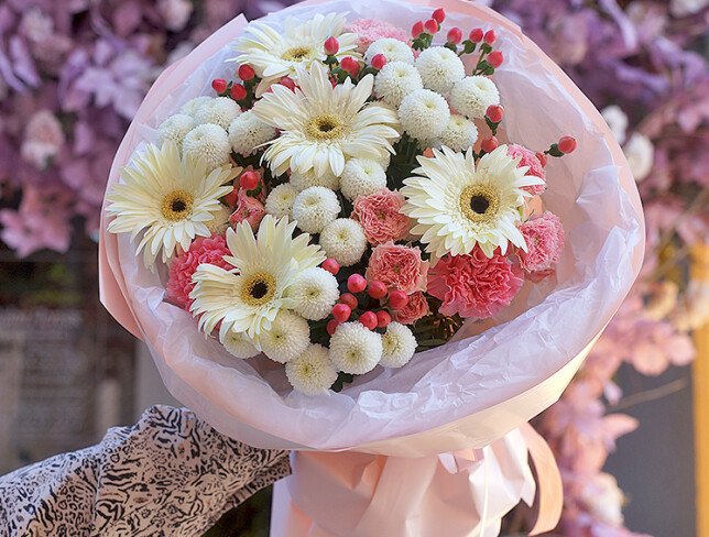 Букет «Сад красок» Фото
