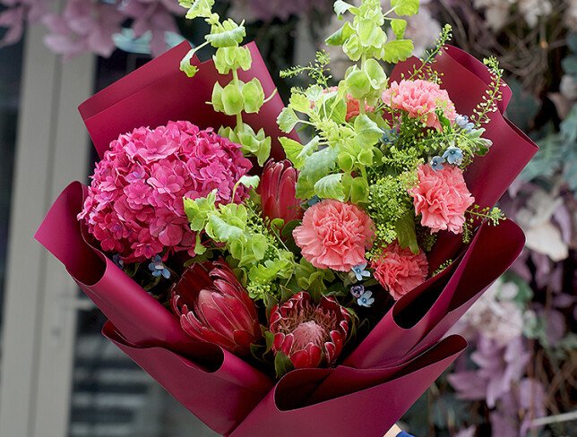 Buchet Explozie de Culoare foto
