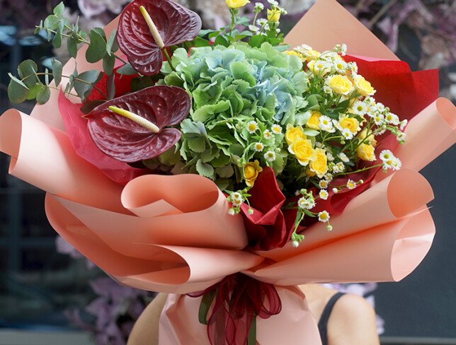 Buchet „Lumina Verii” foto
