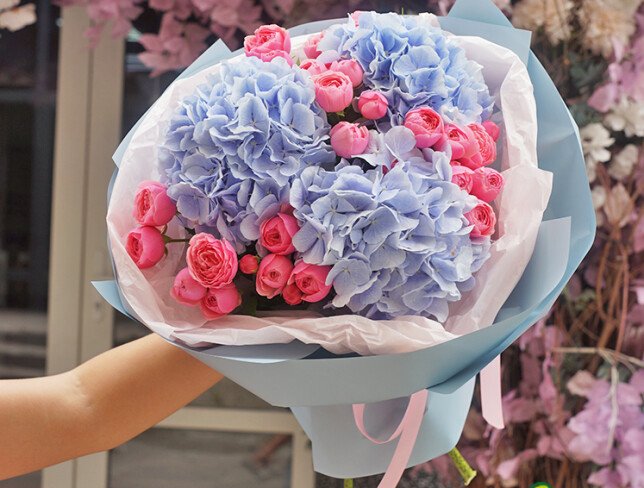 Buchet „Imbratisarea Cerului” foto