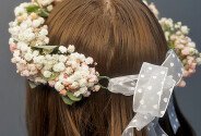 Wreath of Gypsophila and Eucalyptus — photo 2