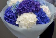 Букет из 9 гортензий — фото 3