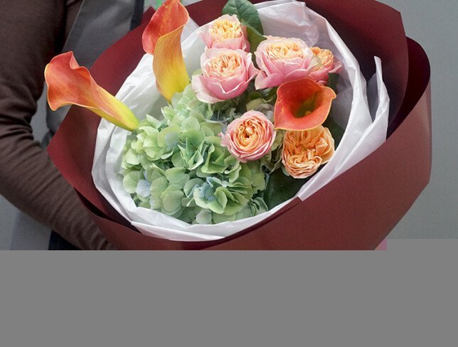 Bouquet „Sunset Dance” photo