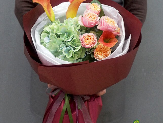 Bouquet „Sunset Dance” photo