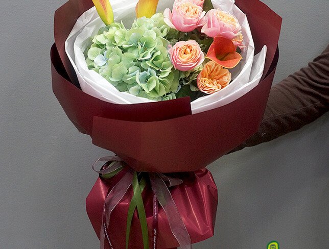 Bouquet „Sunset Dance” photo