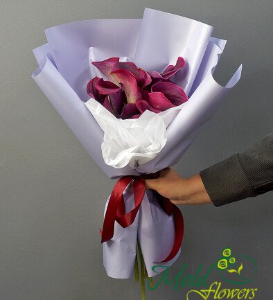 Buchet din 11 cale mov foto 394x433
