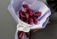 Buchet din 11 cale mov — foto 3